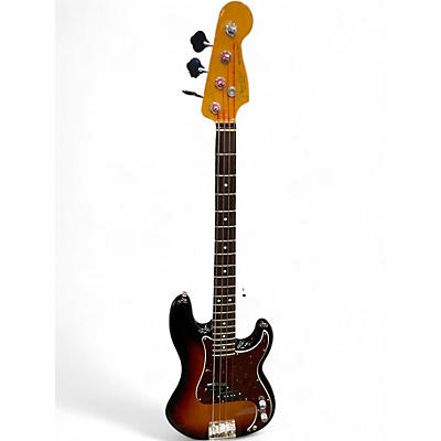 Used Fender American Professional II Precision Bass 2 Color Sunburst Electric Bass Guitar