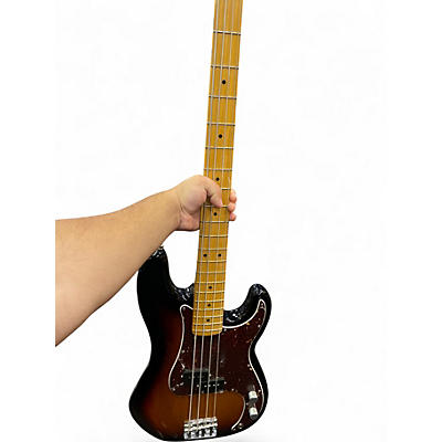 Used Fender American Professional II Precision Bass 2 Color Sunburst Electric Bass Guitar