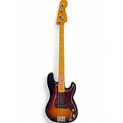 Used Fender American Professional II Precision Bass 3 Color Sunburst Electric Bass Guitar