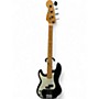 Used Fender American Professional II Precision Bass LEFT HANDED Black Electric Bass Guitar Black