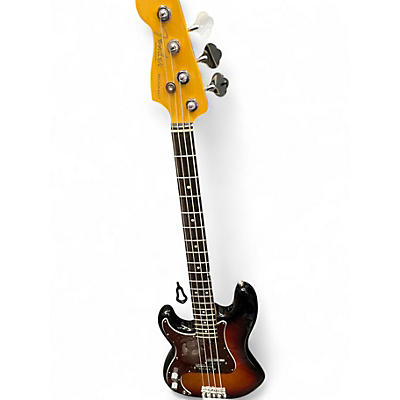 Used Fender American Professional II Precision Bass Left Handed 3 Color Sunburst Electric Bass Guitar