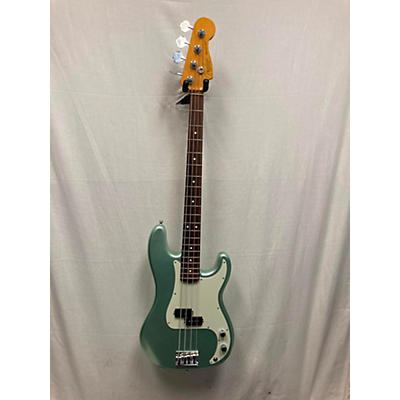 Fender Used Fender American Professional II Precision Bass Mystic Surf Green Electric Bass Guitar