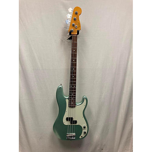 Fender Used Fender American Professional II Precision Bass Mystic Surf Green Electric Bass Guitar Mystic Surf Green