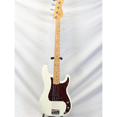 Fender Used Fender American Professional II Precision Bass Olympic White Electric Bass Guitar