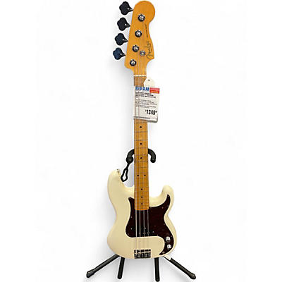 Fender Used Fender American Professional II Precision Bass Olympic White Electric Bass Guitar