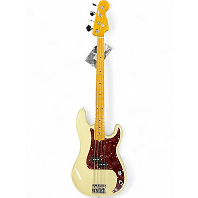 Used Fender American Professional II Precision Bass Olympic White Electric Bass Guitar