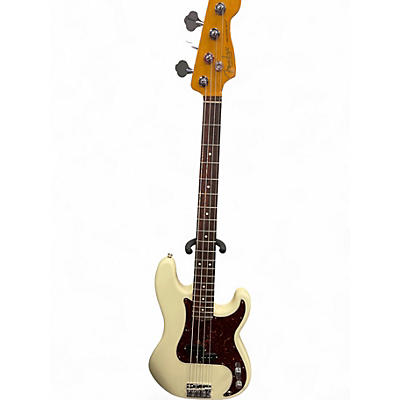 Used Fender American Professional II Precision Bass Olympic White Electric Bass Guitar
