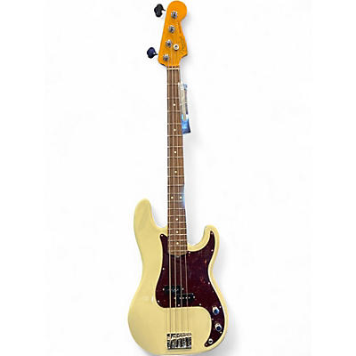 Used Fender American Professional II Precision Bass Olympic White Electric Bass Guitar