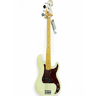Used Fender American Professional II Precision Bass Olympic White Electric Bass Guitar