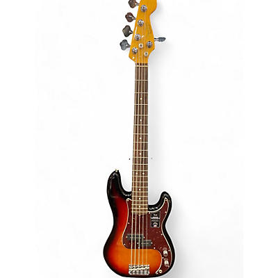 Fender Used Fender American Professional II Precision Bass V 3 Color Sunburst Electric Bass Guitar