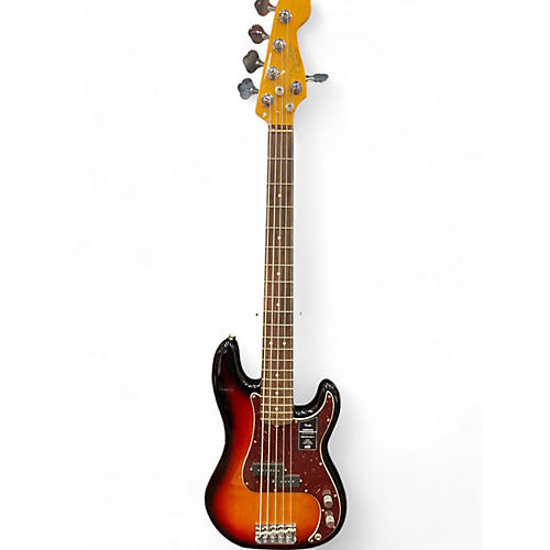 Fender Used Fender American Professional II Precision Bass V 3 Color Sunburst Electric Bass Guitar 3 Color Sunburst