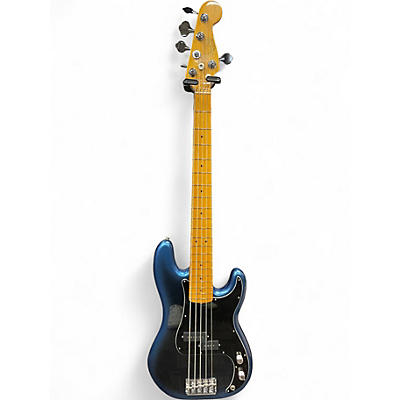 Used Fender American Professional II Precision Bass V DARK NIGHT Electric Bass Guitar