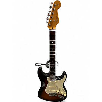 Used Fender American Professional II Stratocaster 2 Tone Sunburst Solid Body Electric Guitar