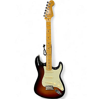 Used Fender American Professional II Stratocaster 3 Color Sunburst Solid Body Electric Guitar