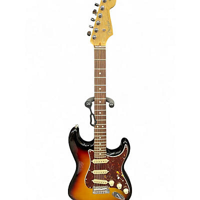 Used Fender American Professional II Stratocaster 3 Color Sunburst Solid Body Electric Guitar