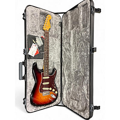 Used Fender American Professional II Stratocaster 3 Color Sunburst Solid Body Electric Guitar