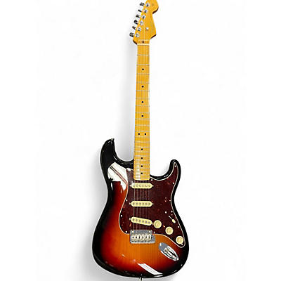 Used Fender American Professional II Stratocaster 3 Color Sunburst Solid Body Electric Guitar