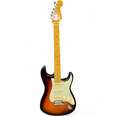 Used Fender American Professional II Stratocaster 3 Color Sunburst Solid Body Electric Guitar