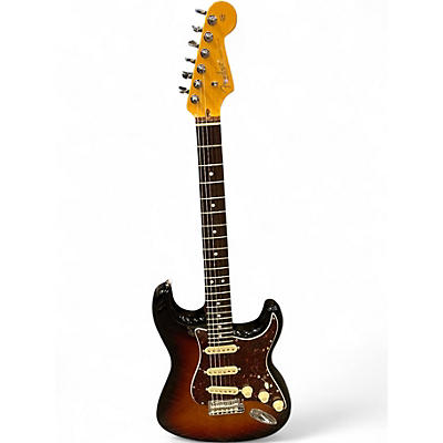 Used Fender American Professional II Stratocaster 3 Color Sunburst Solid Body Electric Guitar