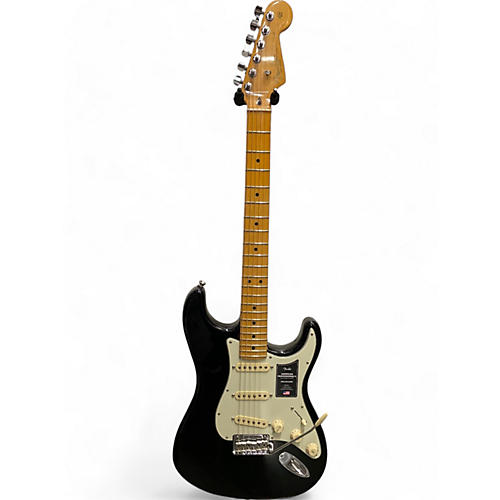 Fender Used Fender American Professional II Stratocaster Black Solid Body Electric Guitar Black