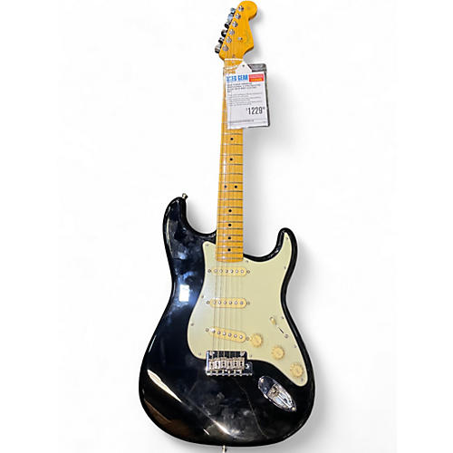 Used Fender American Professional II Stratocaster Black Solid Body Electric Guitar Black