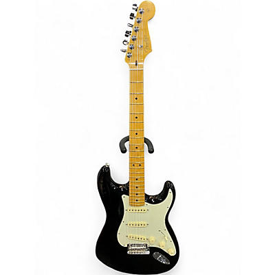 Used Fender American Professional II Stratocaster Black Solid Body Electric Guitar