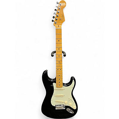 Used Fender American Professional II Stratocaster Black Solid Body Electric Guitar