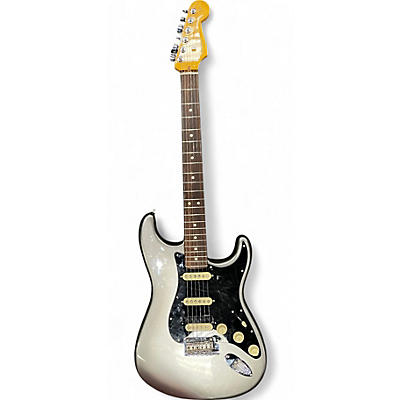 Used Fender American Professional II Stratocaster Black and Silver Solid Body Electric Guitar