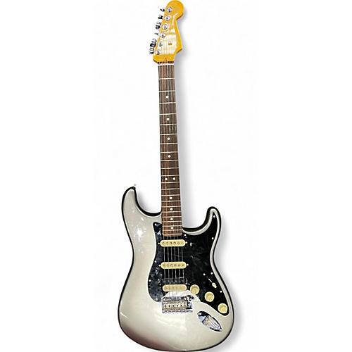Used Fender American Professional II Stratocaster Black and Silver Solid Body Electric Guitar Black and Silver