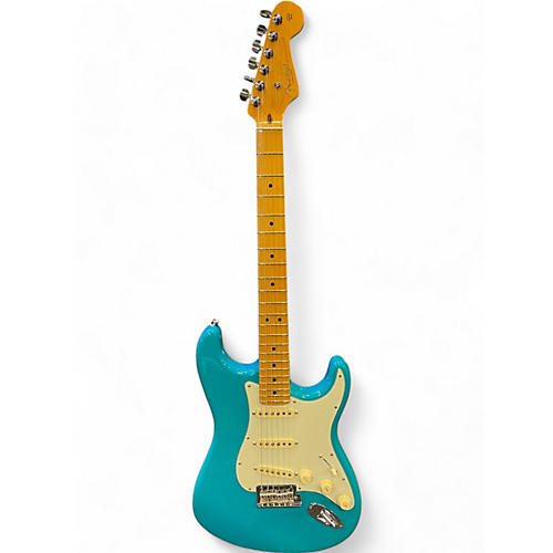 Fender Used Fender American Professional II Stratocaster Blue Solid Body Electric Guitar Blue