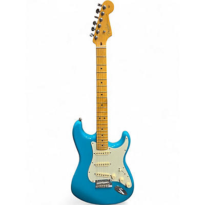 Used Fender American Professional II Stratocaster Blue Solid Body Electric Guitar