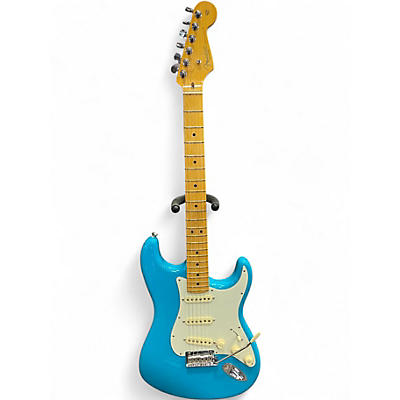 Used Fender American Professional II Stratocaster Blue Solid Body Electric Guitar