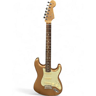 Used Fender American Professional II Stratocaster FIREMIST GOLD Solid Body Electric Guitar