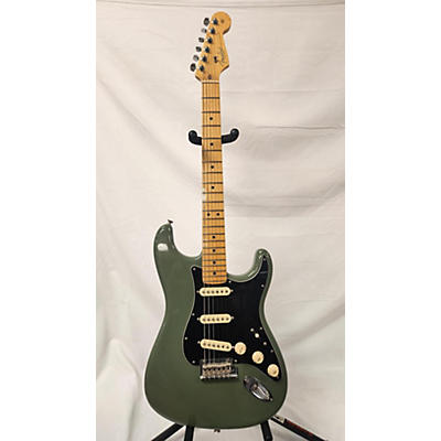 Fender Used Fender American Professional II Stratocaster Green Solid Body Electric Guitar