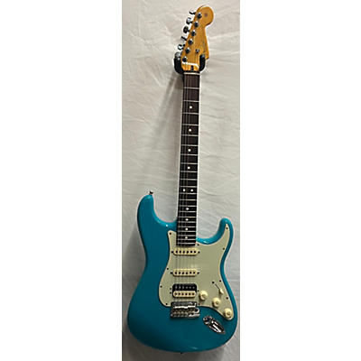 Fender Used Fender American Professional II Stratocaster HSS Daphne Blue Solid Body Electric Guitar