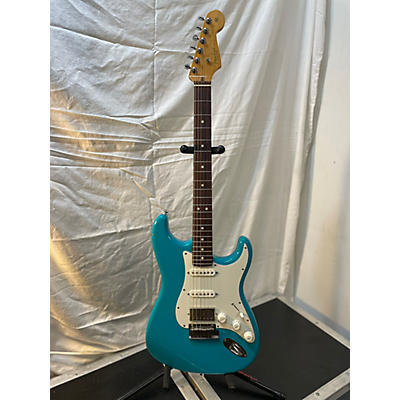 Fender Used Fender American Professional II Stratocaster HSS Miami Blue Solid Body Electric Guitar