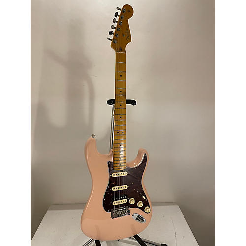 Fender Used Fender American Professional II Stratocaster HSS Solid Body Electric Guitar Pink