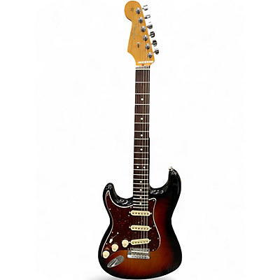 Used Fender American Professional II Stratocaster LH 3 Color Sunburst Solid Body Electric Guitar