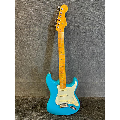 Fender Used Fender American Professional II Stratocaster MIAMI BLUE Solid Body Electric Guitar