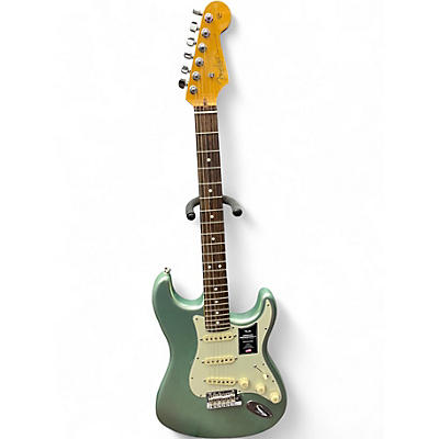 Used Fender American Professional II Stratocaster MYSTIC SURF GREEN Solid Body Electric Guitar