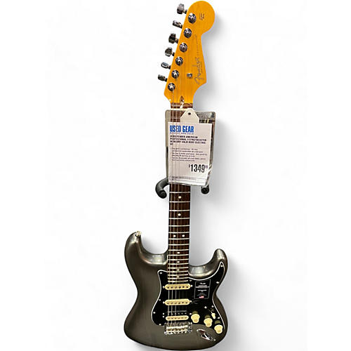 Fender Used Fender American Professional II Stratocaster Mercury Solid Body Electric Guitar Mercury