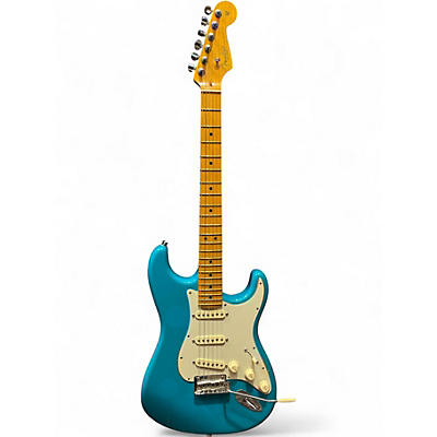 Used Fender American Professional II Stratocaster Miami Blue Blue Solid Body Electric Guitar