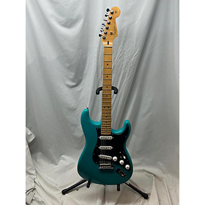 Fender Used Fender American Professional II Stratocaster Miami Blue Solid Body Electric Guitar