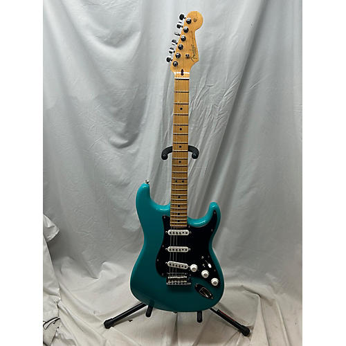 Fender Used Fender American Professional II Stratocaster Miami Blue Solid Body Electric Guitar Miami Blue