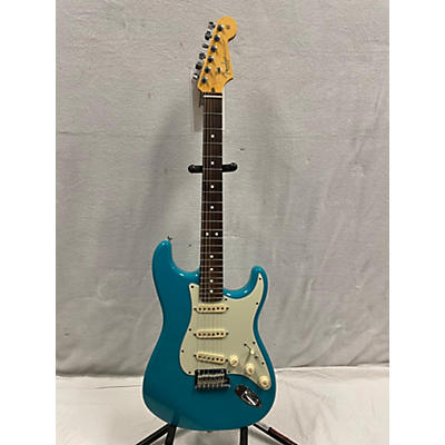 Fender Used Fender American Professional II Stratocaster Miami Blue Solid Body Electric Guitar