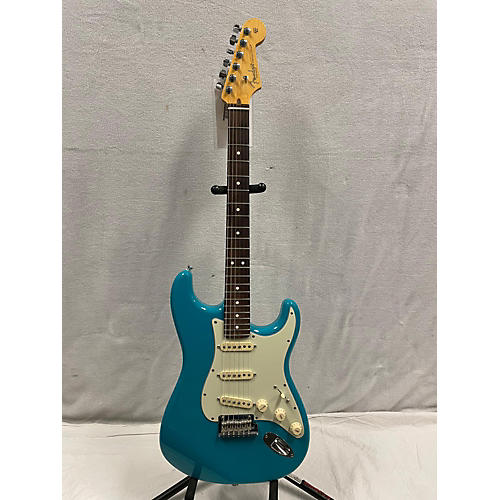 Fender Used Fender American Professional II Stratocaster Miami Blue Solid Body Electric Guitar Miami Blue