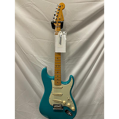 Fender Used Fender American Professional II Stratocaster Miami Blue Solid Body Electric Guitar