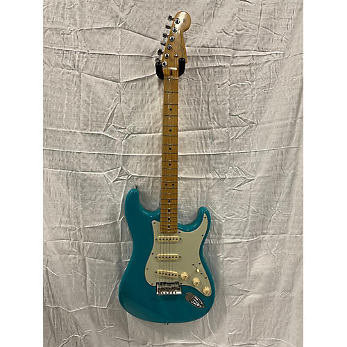 Fender Used Fender American Professional II Stratocaster Miami Blue Solid Body Electric Guitar miami blue