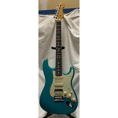 Fender Used Fender American Professional II Stratocaster Miami Blue Solid Body Electric Guitar miami blue