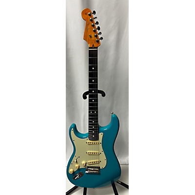 Fender Used Fender American Professional II Stratocaster Miami Blue Solid Body Electric Guitar